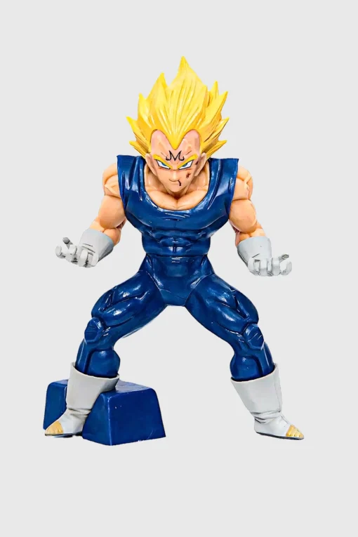 Dragon Ball Z Son Goku Super Saiyan VS Majin Vegeta Action Figure - 15 cm Collectible