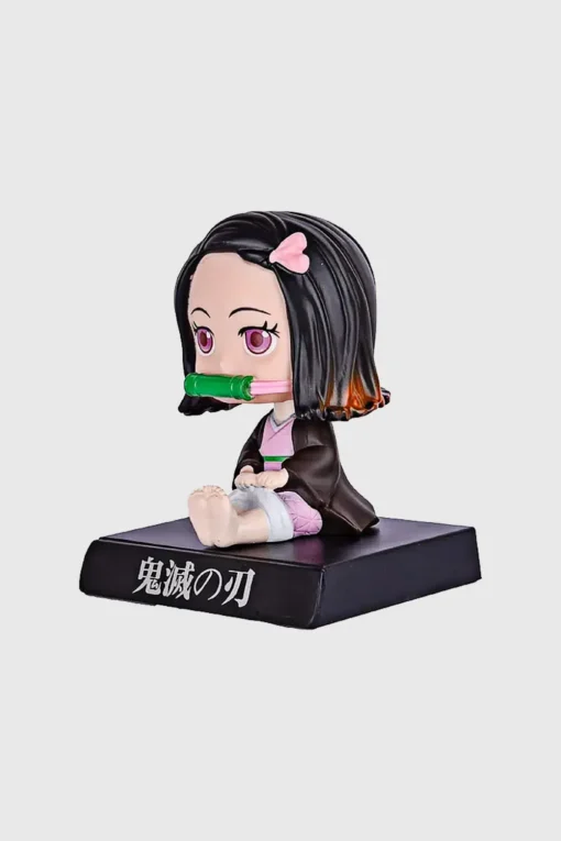 Nezuko Kamado Bobblehead Mobile Holder – Demon Slayer Collectible, 14.5 cm, High-Grade PVC - Image 2