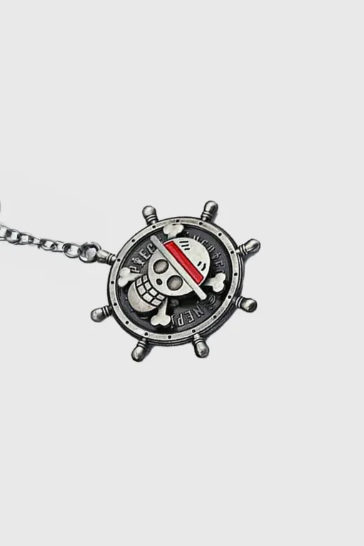 One Piece Skull Logo Spinner Keychain – Anime Collectible | Durable Metal Keyring - Image 2