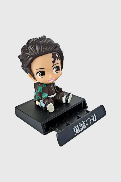 Tanjiro Kamado Bobblehead Mobile Holder – Demon Slayer Collectible, 14.5 cm, High-Grade PVC - Image 2