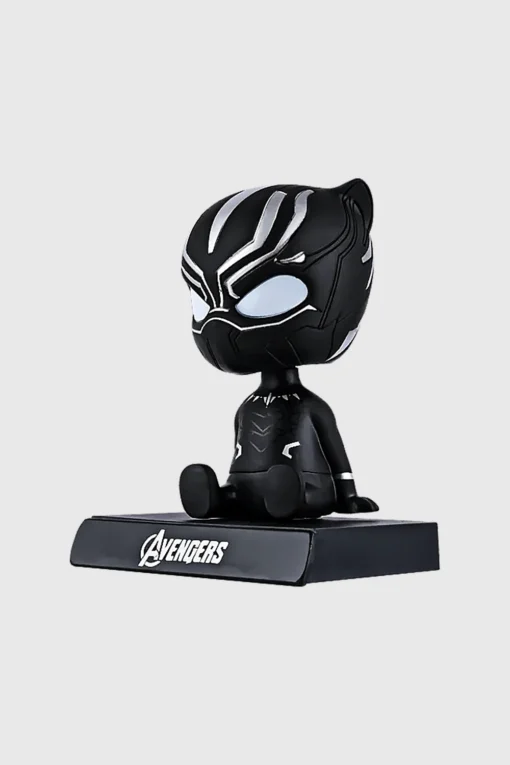 Black Panther Bobblehead – Marvel Collectible with Mobile Holder | Ninjaskull - Image 4