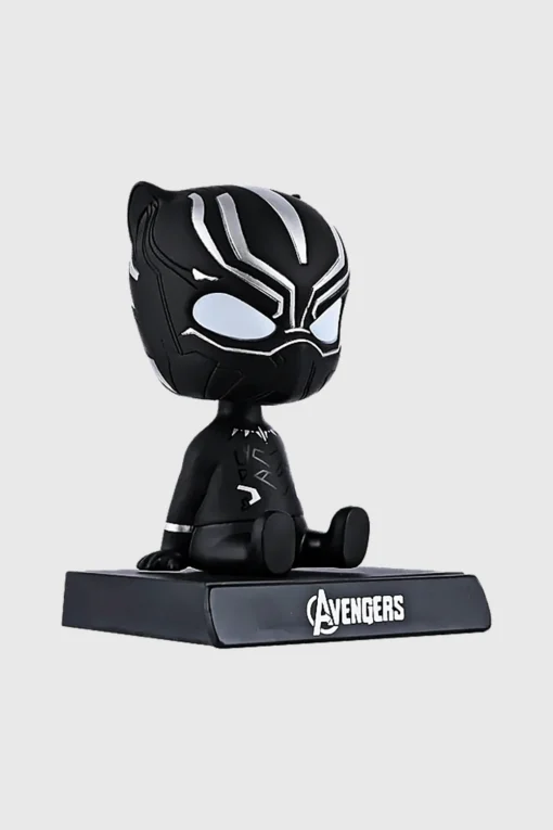 Black Panther Bobblehead – Marvel Collectible with Mobile Holder | Ninjaskull - Image 3