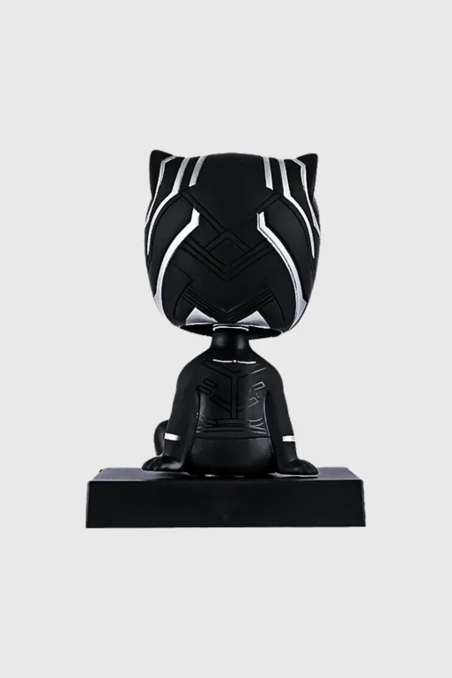 Black Panther Bobblehead – Marvel Collectible with Mobile Holder | Ninjaskull - Image 2