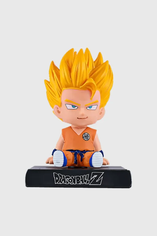 Dragon Ball Z Bobblehead Action Figure with Mobile Holder – Anime Dashboard & Desk Accessory