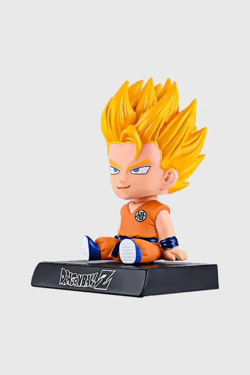 Dragon Ball Z Bobblehead Action Figure with Mobile Holder – Anime Dashboard & Desk Accessory - Image 2