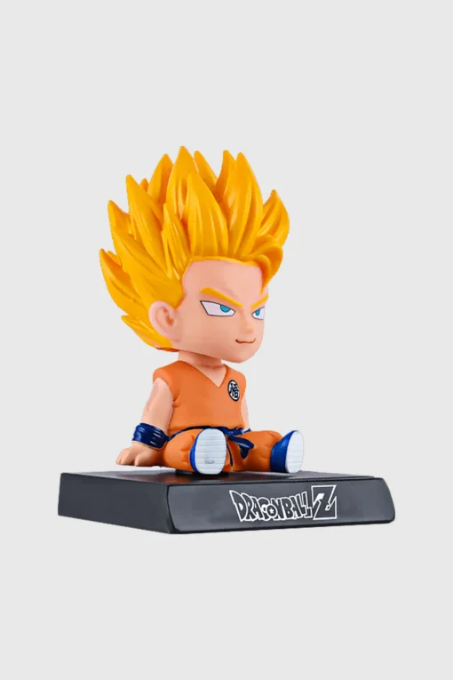 Dragon Ball Z Bobblehead Action Figure with Mobile Holder – Anime Dashboard & Desk Accessory - Image 3