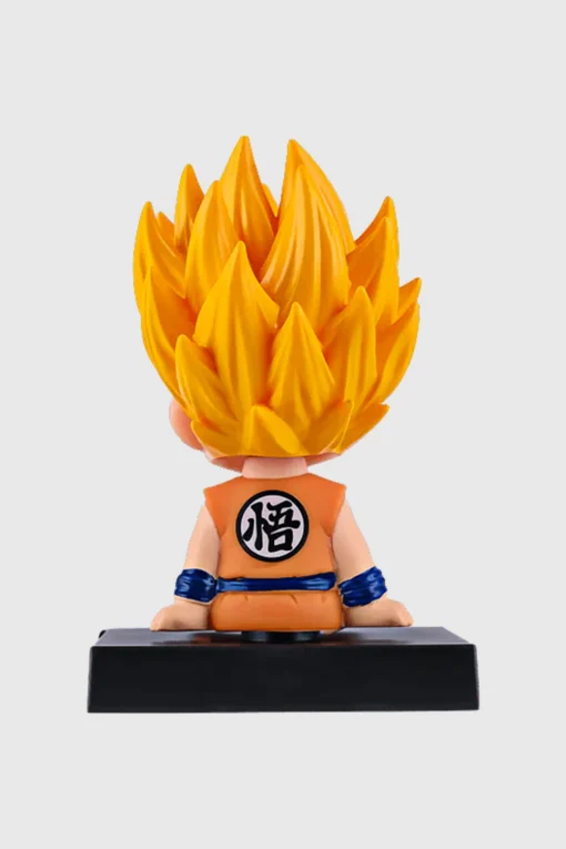 Dragon Ball Z Bobblehead Action Figure with Mobile Holder – Anime Dashboard & Desk Accessory - Image 4