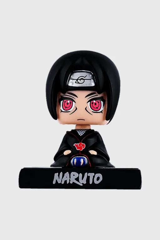 Naruto Uzumaki Anime Bobblehead with Mobile Holder – Car Dashboard Accessory | 13.5 CM