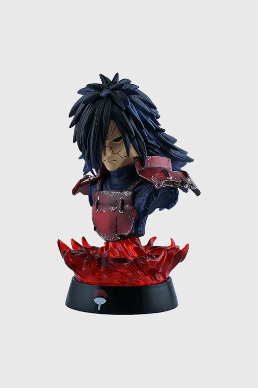 Naruto Uchiha Madara Head Burst With Flame Action Figure – 16cm Premium Collectible - Image 2