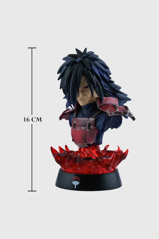 Naruto Uchiha Madara Head Burst With Flame Action Figure – 16cm Premium Collectible - Image 5