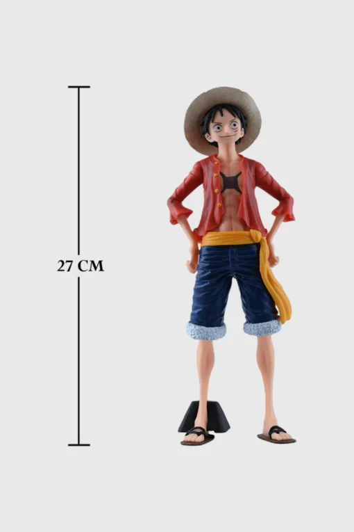 One Piece Monkey D. Luffy Action Figurine – 27cm with 3 Interchangeable Faces - Image 6