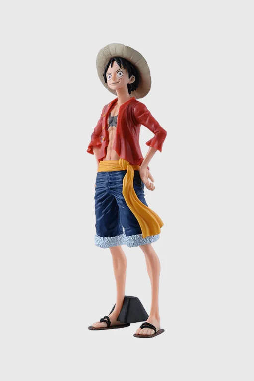 One Piece Monkey D. Luffy Action Figurine – 27cm with 3 Interchangeable Faces - Image 2