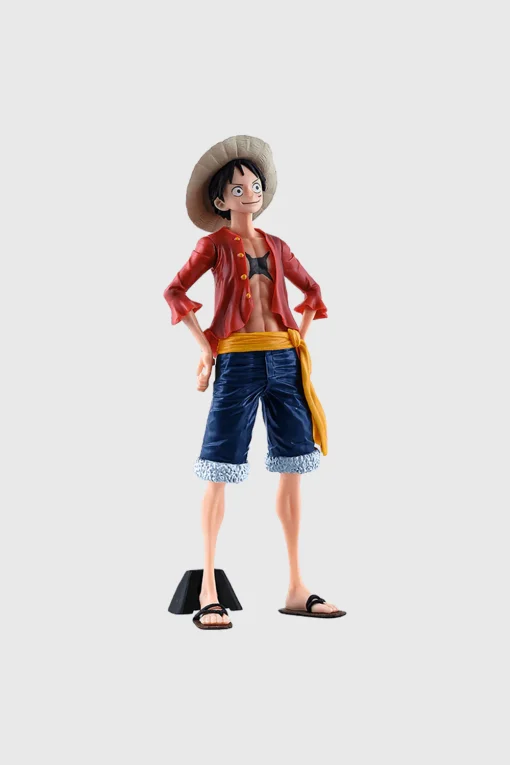 One Piece Monkey D. Luffy Action Figurine – 27cm with 3 Interchangeable Faces - Image 3