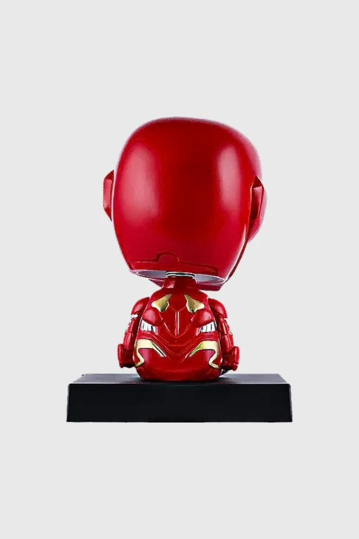 Iron Man Car Dashboard Bobblehead with Mobile Holder – Marvel Superhero Collectible - Image 4