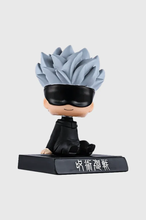 Gojo Satoru Bobblehead – Jujutsu Kaisen Collectible with Mobile Holder | Ninjaskull