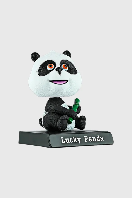 Lucky Panda Bobblehead – Cute Collectible with Mobile Holder | Ninjaskull - Image 3