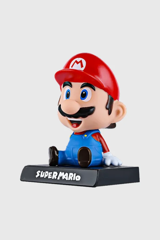 Super Mario Bobblehead – Classic Nintendo Collectible for Car & Desk - Image 2